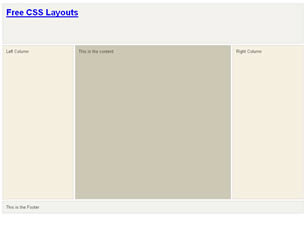 CSS Layout 107 Free Website Layout