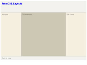 CSS Layout 108 Free Website Layout
