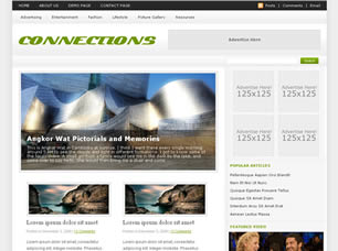 Connections Free Website Template