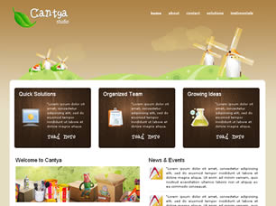 Cantya Studio Free CSS Template