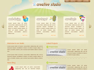 Creative Studio Free Website Template