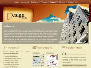 Design Studio Free Website Template
