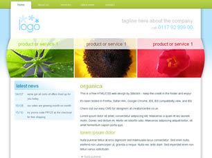 Organica Free Website Template