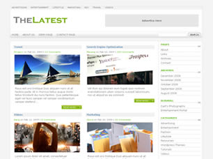 TheLatest Free Website Template