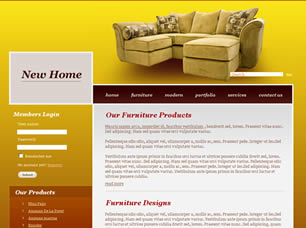 New Home Free Website Template