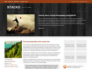 Stacko Free Website Template