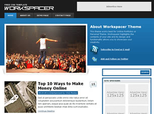 Workspacer Free Website Template