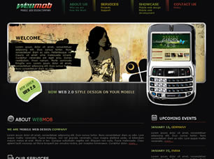Webmob Free Website Template