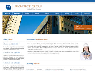 Architect Group Free CSS Template