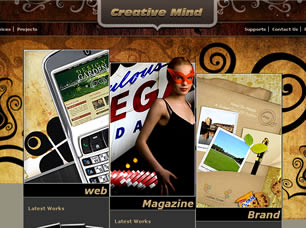 Creative Mind Free Website Template