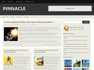 Pinnacle Free CSS Template