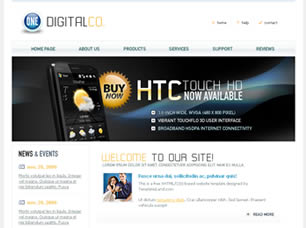 Digital Co. Free Website Template