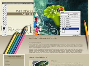 Web Design Studio Free CSS Template
