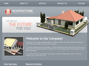 Architecture Free Website Template