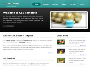 Corporate Free CSS Template