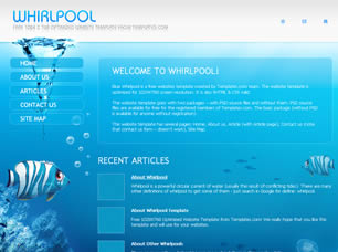 Whirlpool Free Website Template