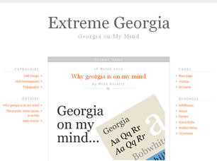 Extreme Georgia Free Website Template