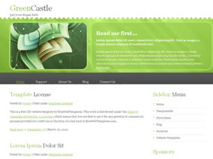 GreenCastle Free CSS Template