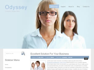 Odyssey Free Website Template