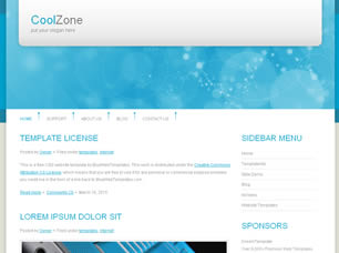 CoolZone Free Website Template