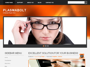 PlasmaBolt Free Website Template