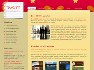 TheSite Free CSS Template