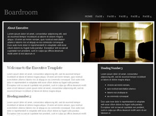 Boardroom Free Website Template