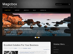 Magicbox Free CSS Template