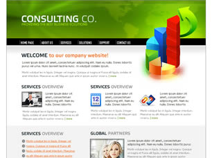 Consulting Co. Free Website Template