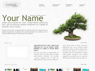 Luvbold Free Website Template