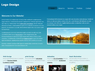 Logo Design Free Website Template