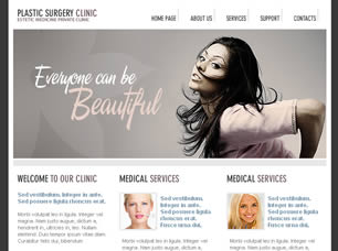 Plastic Surgery Free Website Template