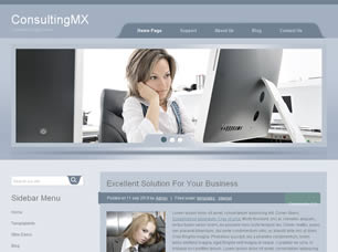 ConsultingMX Free Website Template