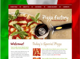 Pizza Factory Free CSS Template