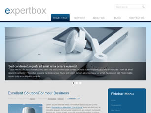 Expertbox Free CSS Template