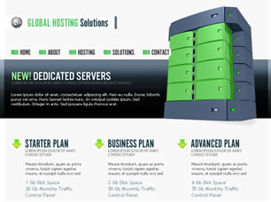 Global Hosting Free CSS Template