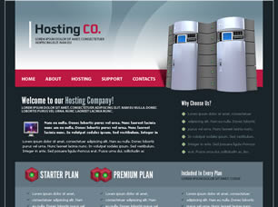 Hosting Co. Free CSS Template
