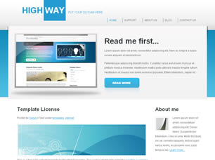 Highway Free CSS Template