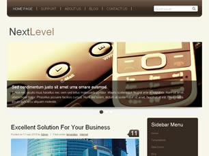 NextLevel Free CSS Template