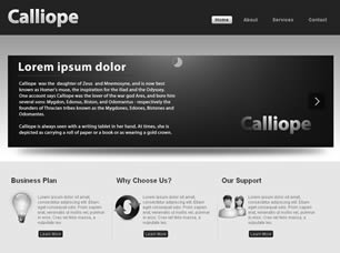 Calliope Free Website Template