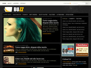 Buzz Free CSS Template