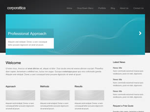 Corporattica Free Website Template