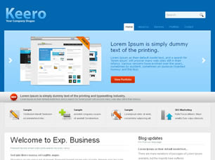 Keero Free Website Template