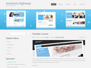 BusinessHighway Free Website Template