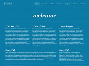 WCSST 8 Free CSS Template
