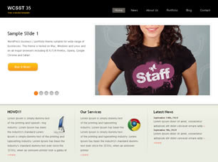 WCSST 35 Free CSS Template