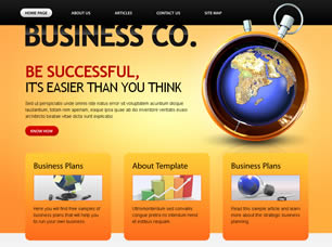 Business Co Free Website Template