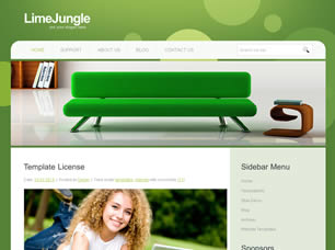 LimeJungle Free Website Template