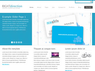 RightDirection Free Website Template