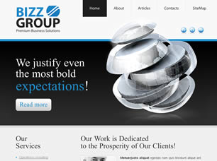 Bizz Group Free Website Template